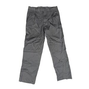 Vintage Givenchy Monsieur‎ Men 34 Classic Black Pleated Dress Pants 100% Wool